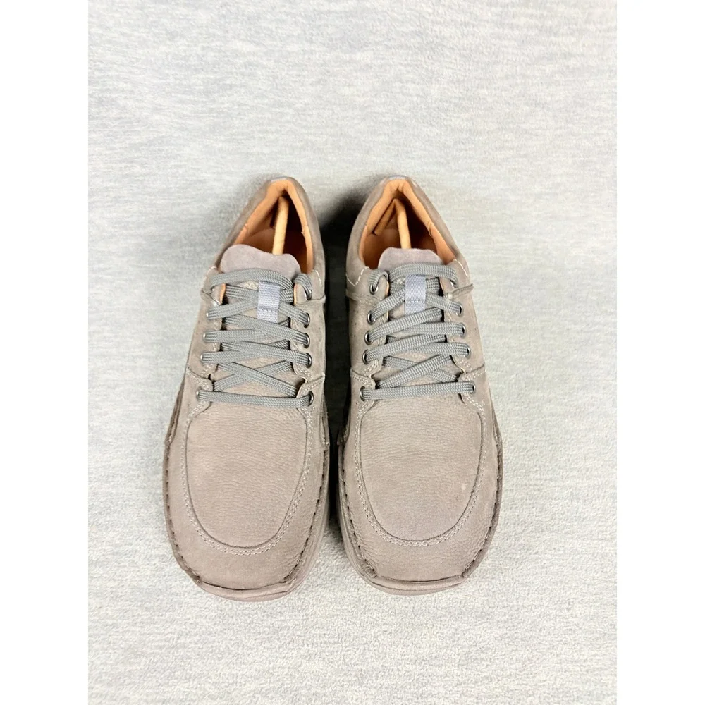 Josef Seibel Liam Shoes Mens 9 Gray Asphalt Borneo Grey Leather Comfort EU 42